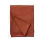 Housse de couette Percale Orange Argile, Sylvie Thiriez