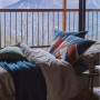 Taie d'oreiller Percale A Perte de Vue, Sylvie Thiriez
