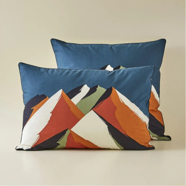 Taie d'oreiller Percale A Perte de Vue, Sylvie Thiriez
