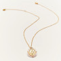 Collier Santa Maria Misty Pink, Palas