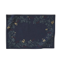 Set de table Lueur d'Hiver Bleu Ardoise, Sylvie Thiriez