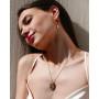 Collier Santa Maria Forest Green, Palas