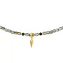Collier et Bracelet 3 tours Spike Gold Quantic, Têtes Blondes