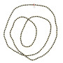Collier et Bracelet 6 tours Max Gold Noir, Têtes Blondes