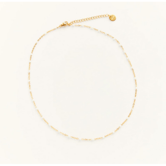 Collier Castelo Choker blanc, Palas