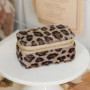 Mini Boîte à Bijoux de Voyage Velours Léopard, Maison Scarlett