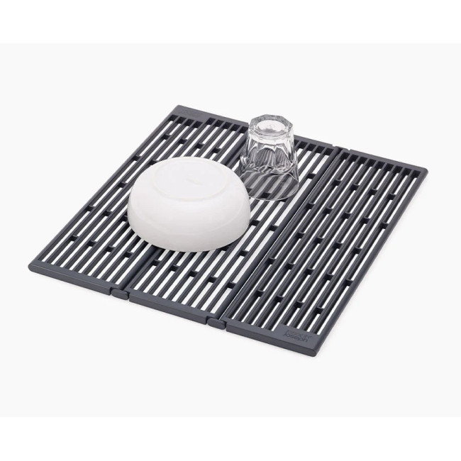 Egouttoir d'évier gris pliable Plateform, Joseph Joseph