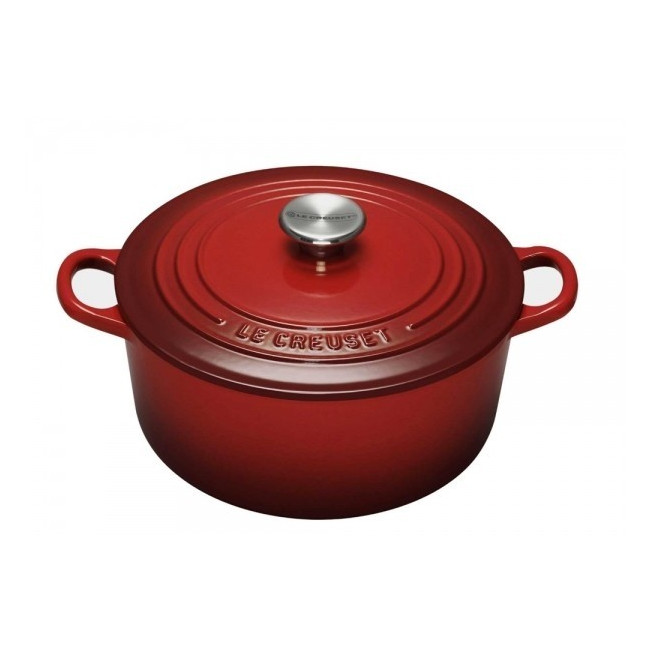 Cocotte ronde Cerise, Le Creuset