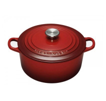 Cocotte ronde Cerise, Le Creuset