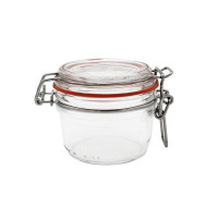 6 Bocaux en verre 200ml Ø 70mm, LE PRATIQUE