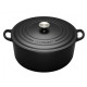 Cocotte ronde Noire, Le Creuset