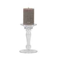 Bougeoir en Verre H17 cm, Rasteli