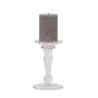 Bougeoir en Verre H17 cm, Rasteli