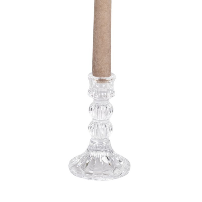 Bougeoir en Verre Crinoline, Rasteli