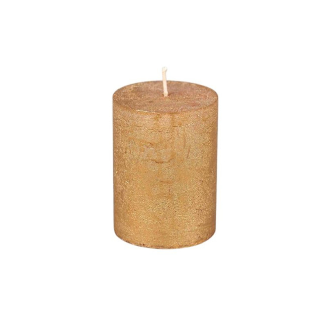 Bougie Rustique cylindrique 8 cm, Rasteli