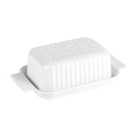Beurrier porcelaine striée, Table Passion