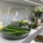 Vase en verre Convexa, Rasteli