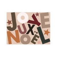 Set de table Joyeux Noël, Pôdevache