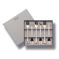 Coffret de 6 Fourchettes à gâteaux Evento, Mepra