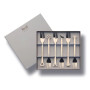 Coffret de 6 Fourchettes à gâteaux Evento, Mepra