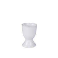Coquetier sur pied porcelaine blanche, Bastide Diffusion