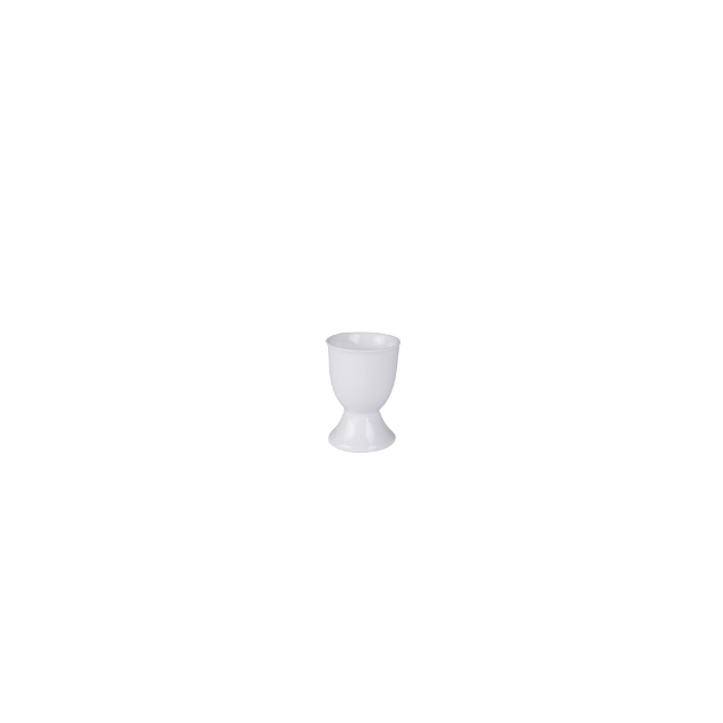 Coquetier sur pied porcelaine blanche, Bastide Diffusion