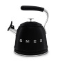 Bouilloire Sifflante Années 50 Noir, SMEG