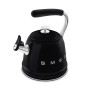 Bouilloire Sifflante Années 50 Noir, SMEG