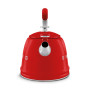 Bouilloire Sifflante Années 50 Rouge, SMEG