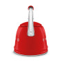Bouilloire Sifflante Années 50 Rouge, SMEG