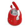 Bouilloire Sifflante Années 50 Rouge, SMEG