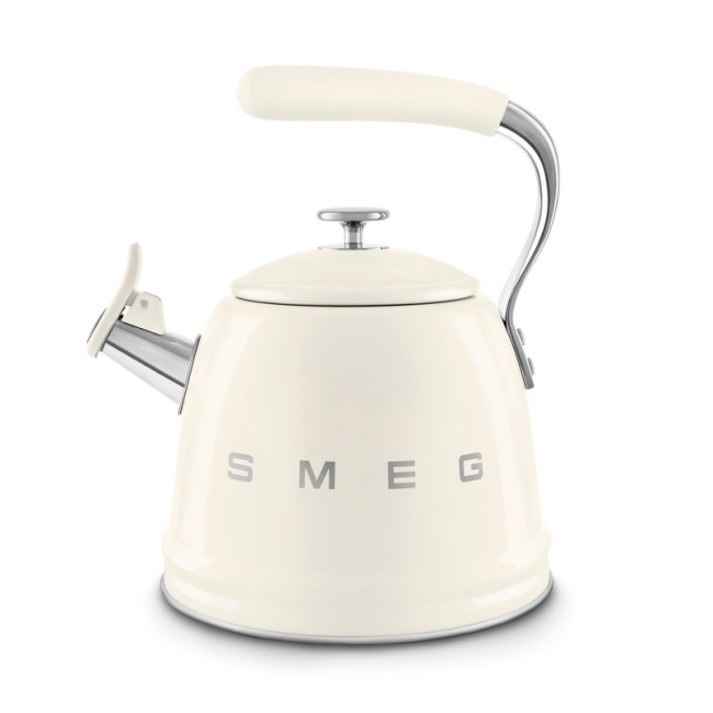 Bouilloire Sifflante Années 50 Crème, SMEG