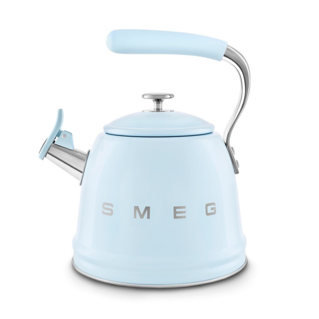 Bouilloire Sifflante Années 50 Bleu, SMEG