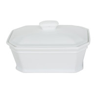 Terrine 600 grs porcelaine blanche, Bastide Diffusion