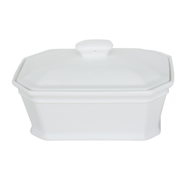 Terrine 600 grs porcelaine blanche, Bastide Diffusion