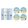 Coffret 4 assiettes 23 cm Destination Mer, Degrenne Paris