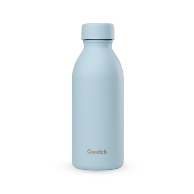 Bouteille Isotherme Icon Pastel Bleu, Qwetch