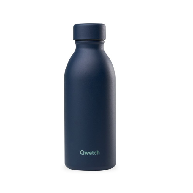 Bouteille Isotherme Icon Bleu Nuit, Qwetch