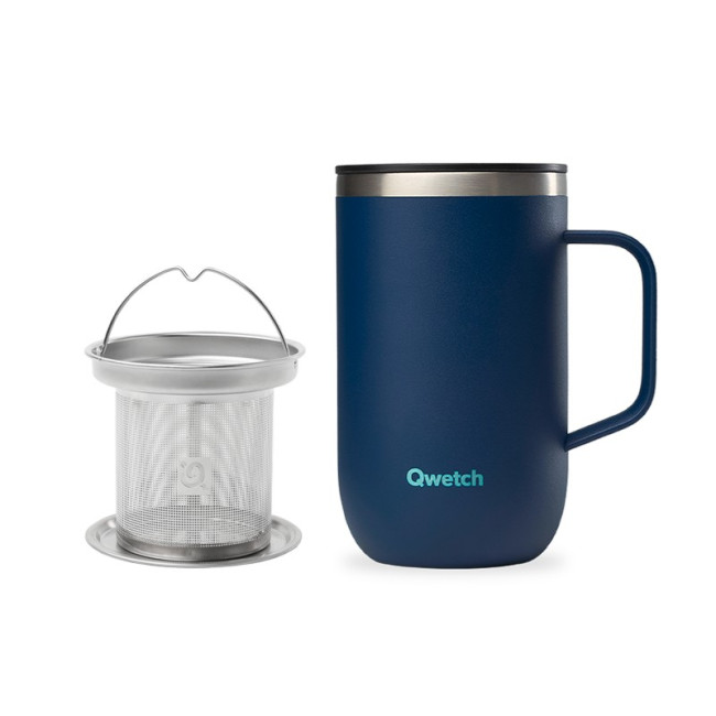 Mug Tisanière Isotherme 470ml, Qwetch