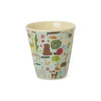 Gobelet enfant menthe Wildlife Print, Rice
