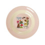 Assiette Creuse Rose Wildlife Print en mélamine, Rice