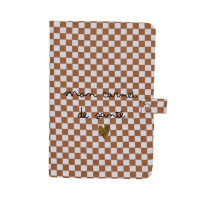 Protège Carnet de santé Damier, Atelier Wagram