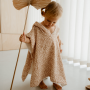Poncho 3/6 ans en Gaze de coton Léopard, Atelier Wagram