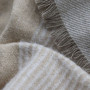 Plaid White Boucle 130 x 170 cm, Biederlack