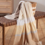 Plaid Sand Stripe 130 x 170 cm, Biederlack