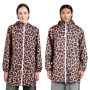 Imperméable Mixte Long Amelot Imprimé Léopard, Flotte