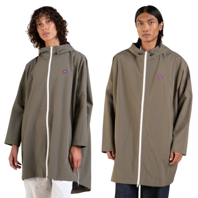 Cape de pluie imperméable Mixte Liberté Kaki, Flotte