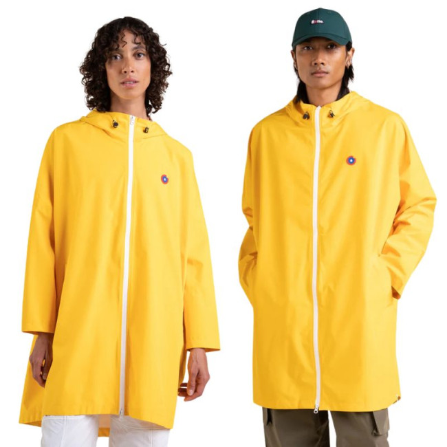 Cape de pluie imperméable Mixte Liberté Citron, Flotte