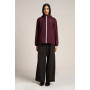 Imperméable Mixte Court Passy Prune, Flotte