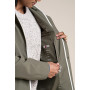 Parka Imperméable Mixte Beaubourg Kaki, Flotte